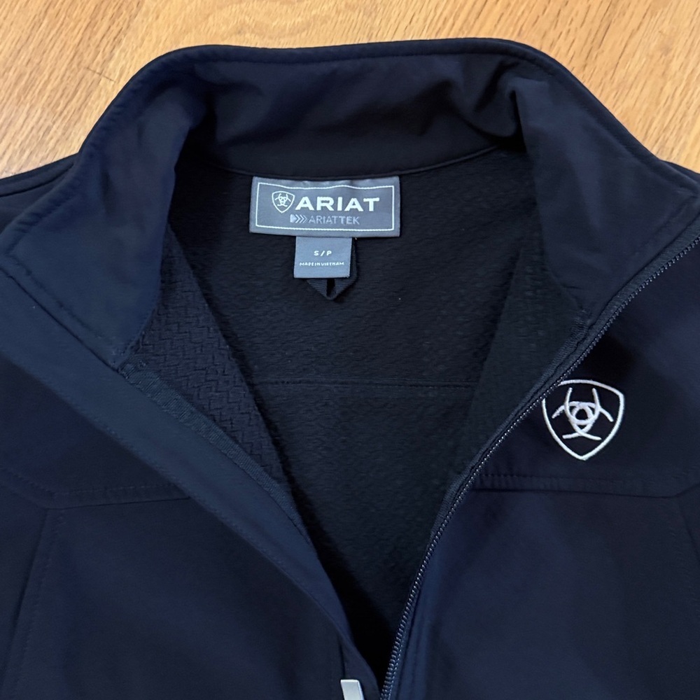 Ariat Black Softshell Jacket with Logo - image 2
